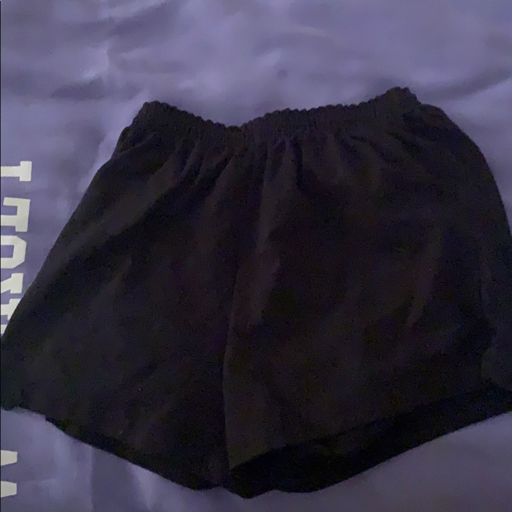 black soffe shorts